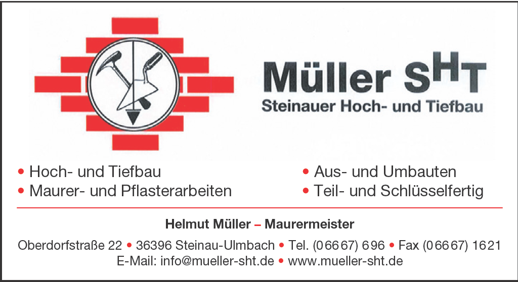 Helmut Müller SHT Steinauer Hoch- und Tiefbau